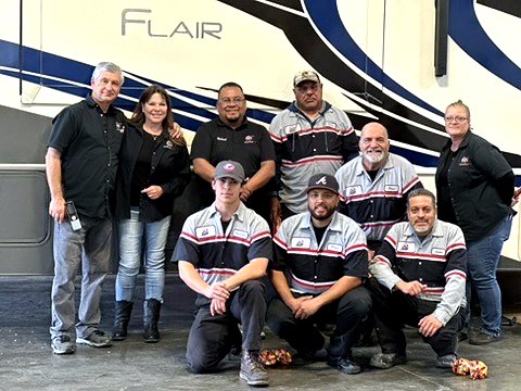 The full Inland Valley RV team